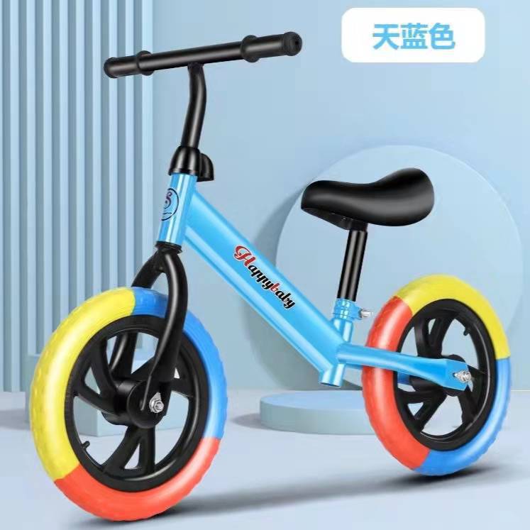 Coche de equilibrio para niños 2 - 6 años 12 pulgadas bebé deslizante autoequilibrio deslizante caminante sin pedales de hielo y nieve