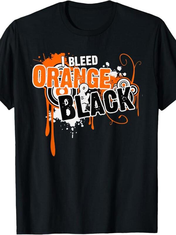 Wearing Retro T-Shirt Black Season Beach Game with Occasion Style Casual Cotton Short-Sleeve Spring Summer Autumn Winter Day Men