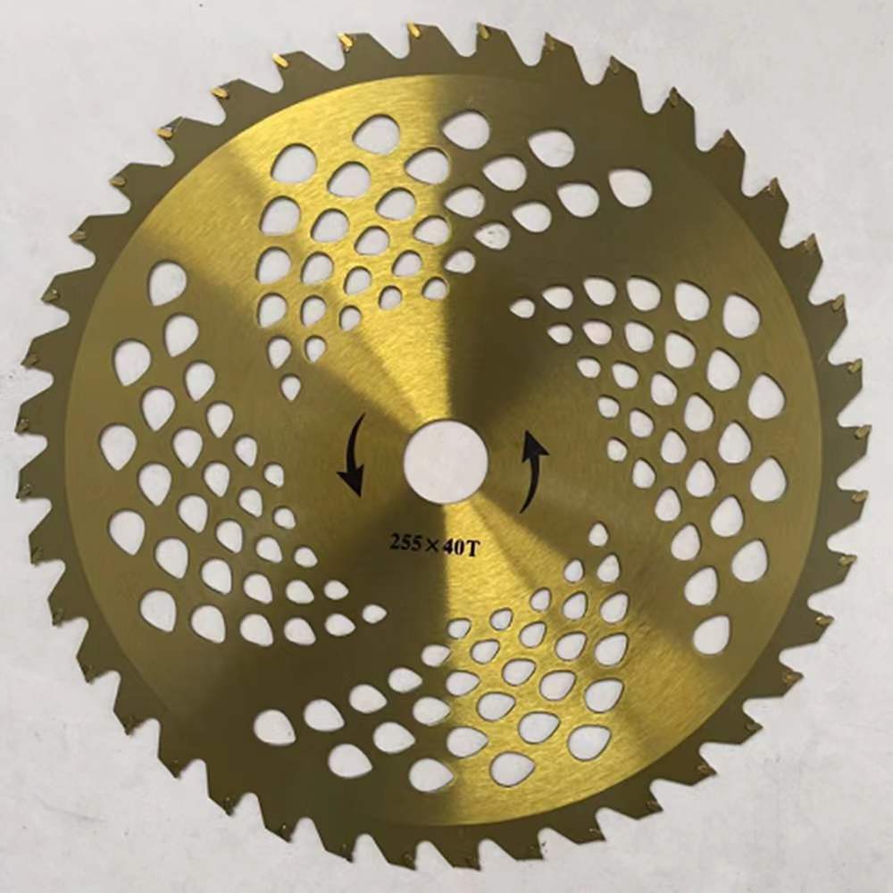 割草机配件除草机割灌机锯片割草机刀片40齿合金锯片