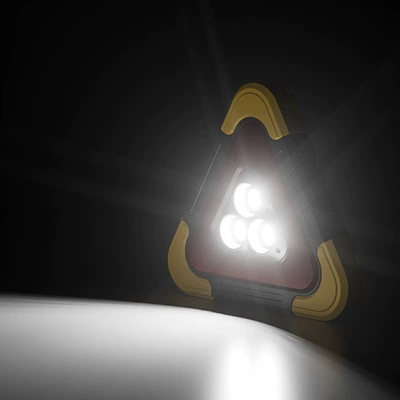 car emergency light solar | Warning sign
