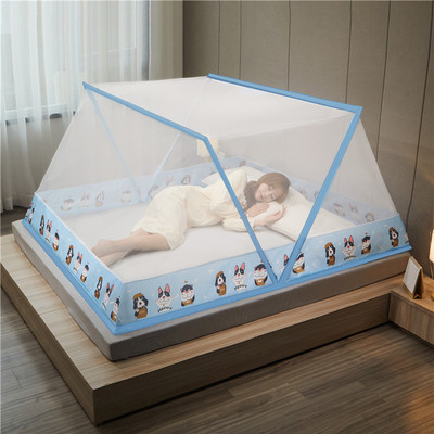 Foldable undecided Mosquito net portable baby Mosquito cover student dormitory Single Foldable install