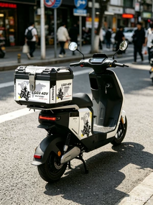 Motorcycle trunk: box - 48l-standard-model-for-on-the-go-base-tool-kit
