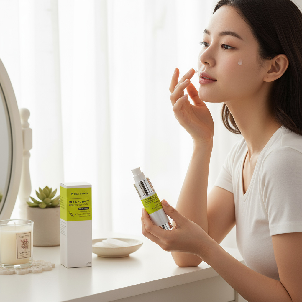 Crema Esencia para Ojos con Retinol, Hidratante e Iluminador para Todo Tipo de Piel