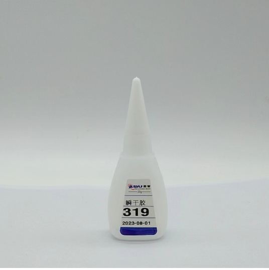 厂家直销319快干胶电子元件 线材强力 塑胶金属粘接 环保不发白