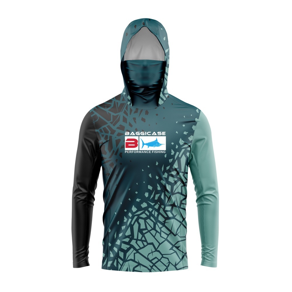 Summer travel sports suit with hood, quick dry mask, sun protection 3