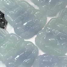 缅甸翡翠批发 紫罗兰观音翡翠吊坠珠宝饰品吊坠批发