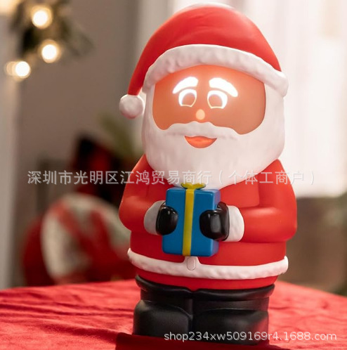 2025跨境Animated Santa Claus动画圣诞老人家居工艺品|undefined