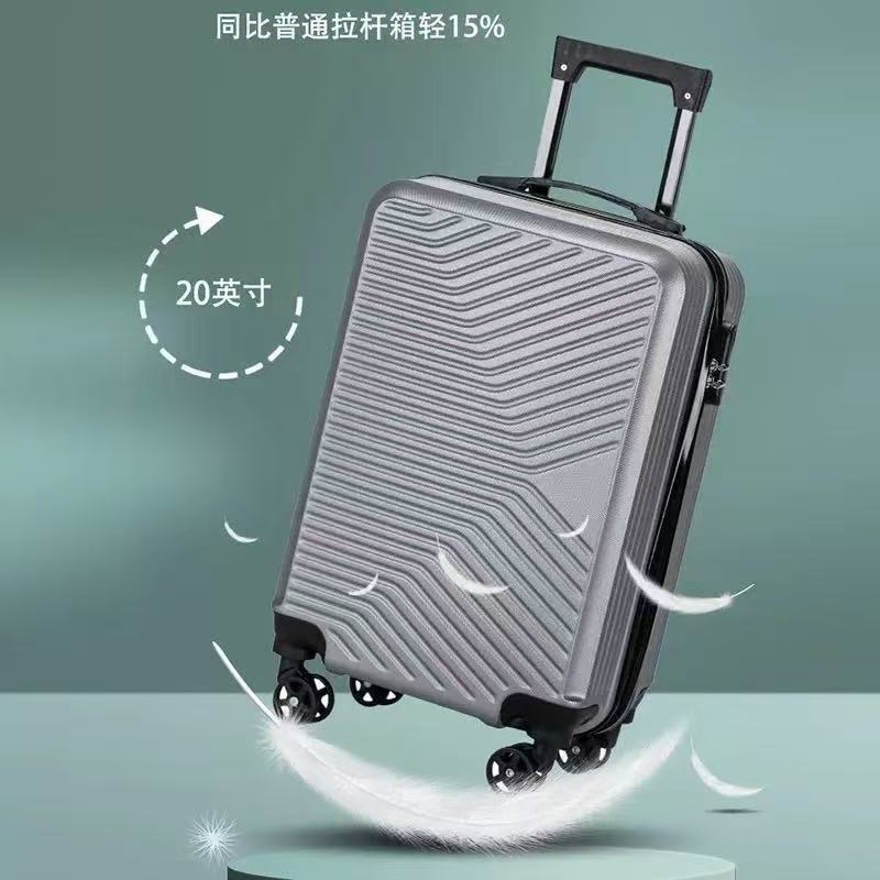 Maleta de viaje simple 20 pulgadas multicolor ruedas universales gran capacidad equipaje de mano