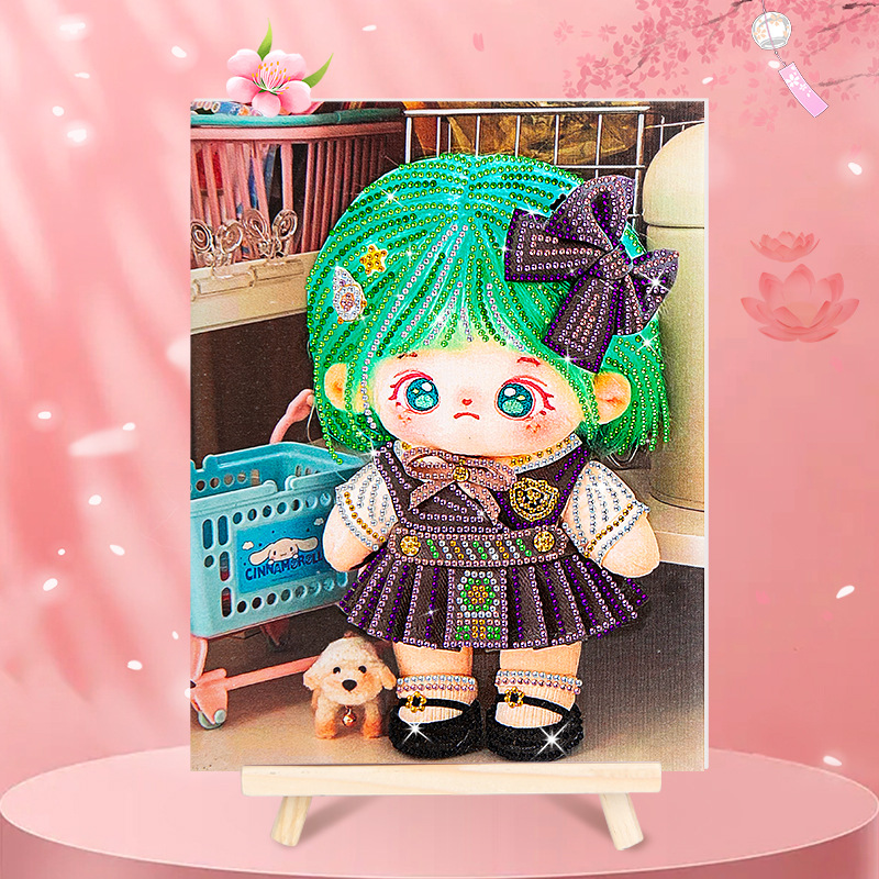 MHQ008 (캔버스 + 백 프레임 + 도구 재료 패키지 포함)