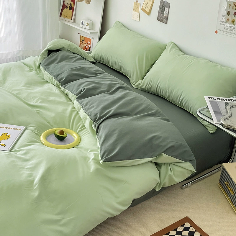 Bedspread, duvet cover, sheet, pillow for students, set, bedding, full set