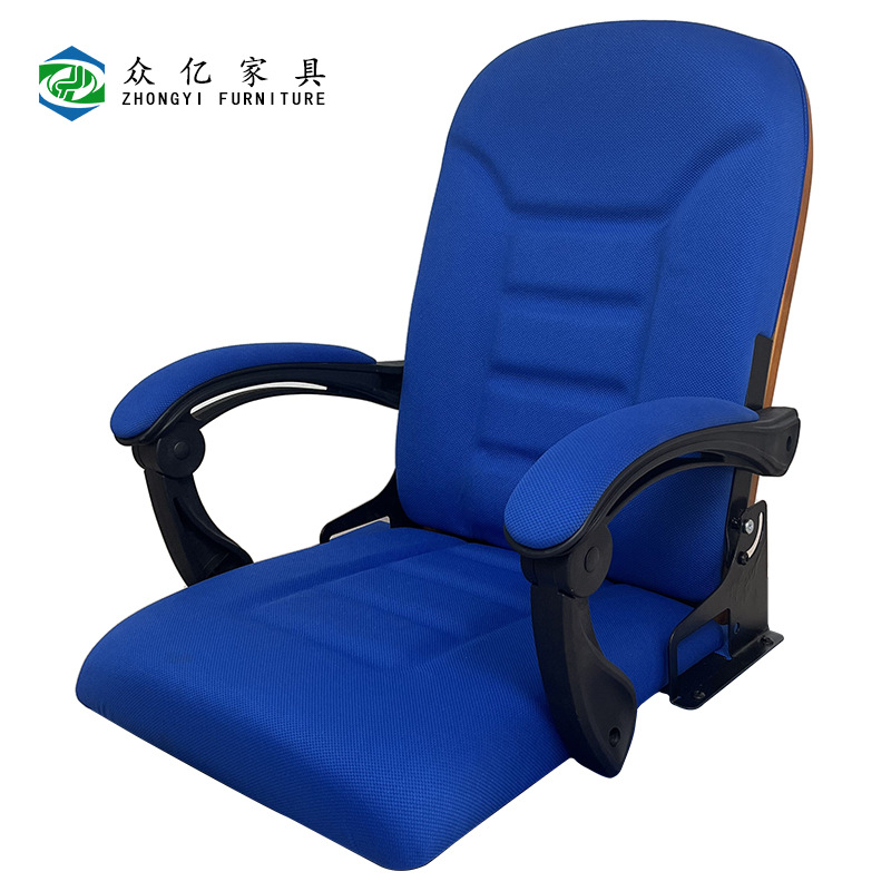体育场看台座椅篮球馆折叠靠背观众椅室内外场馆伸缩椅实木材质