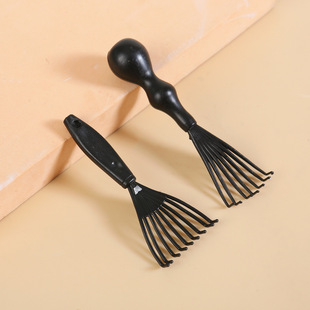 Manufacturer Wholesale Cleaning Comb Air Bag Air Cushion Cleaning Brush Plastic Curly Hair Comb Cleaning Claw Hook Hair Printable Logo