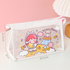 Cartoon pencil case, capacious organizer bag, Japanese cosmetic bag, stationery, wholesale