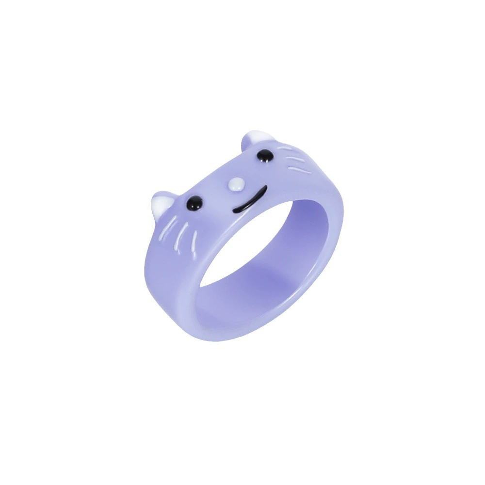 Three dimensional creative cartoon ring, (Cross-border trading), simple and elegant design, wholesale