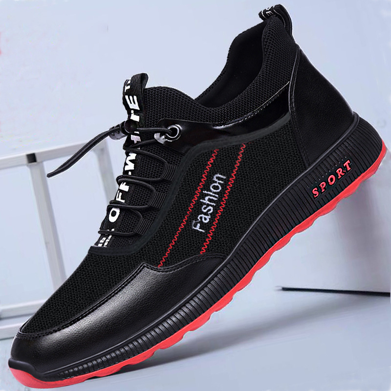 Zapatos de chef, cocina de agua antideslizante para hombre, zapatos de trabajo deportivos negros resistentes al desgaste