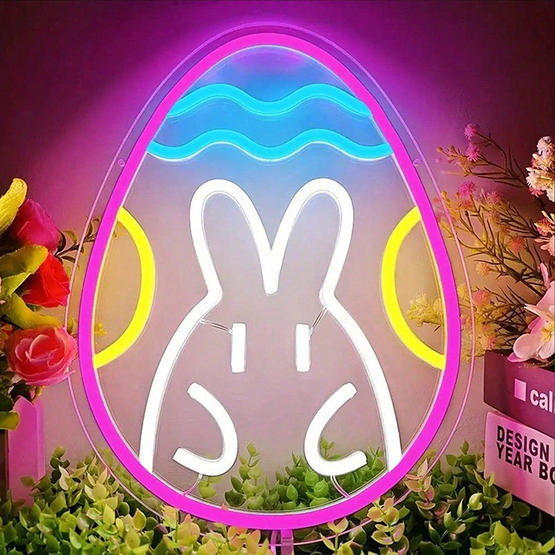 Transfronterizos venta caliente lámpara LED luminosa de neón acrílico lámpara USB patrón de cartel interior lámpara de decoración de fiesta