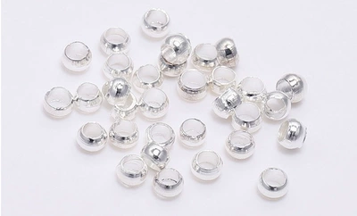 Zərgərlik ara hissələri, Beads Jewelry Accessories Bracelet Beads - silver-20