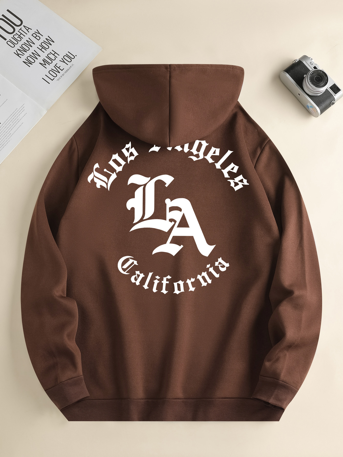 2025 Men's new fashion hoodie, casual daily drawstring Sudadera