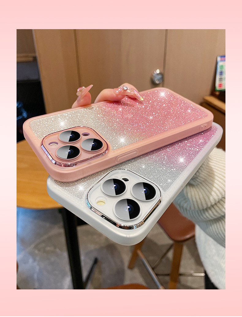 45g Weight iPhone Applicable Brands Phone Cases Classification tpu Material Elegant Classic Style Gradient Color Tpu Phone Cases