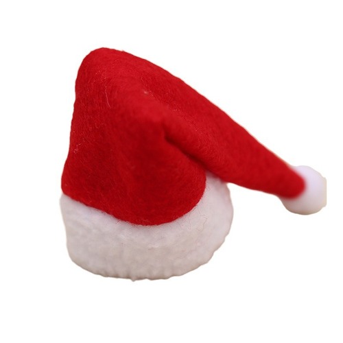 Christmas creative household items non-woven scarf + hat wine bottle decoration Christmas wine bottle decoration wholesale