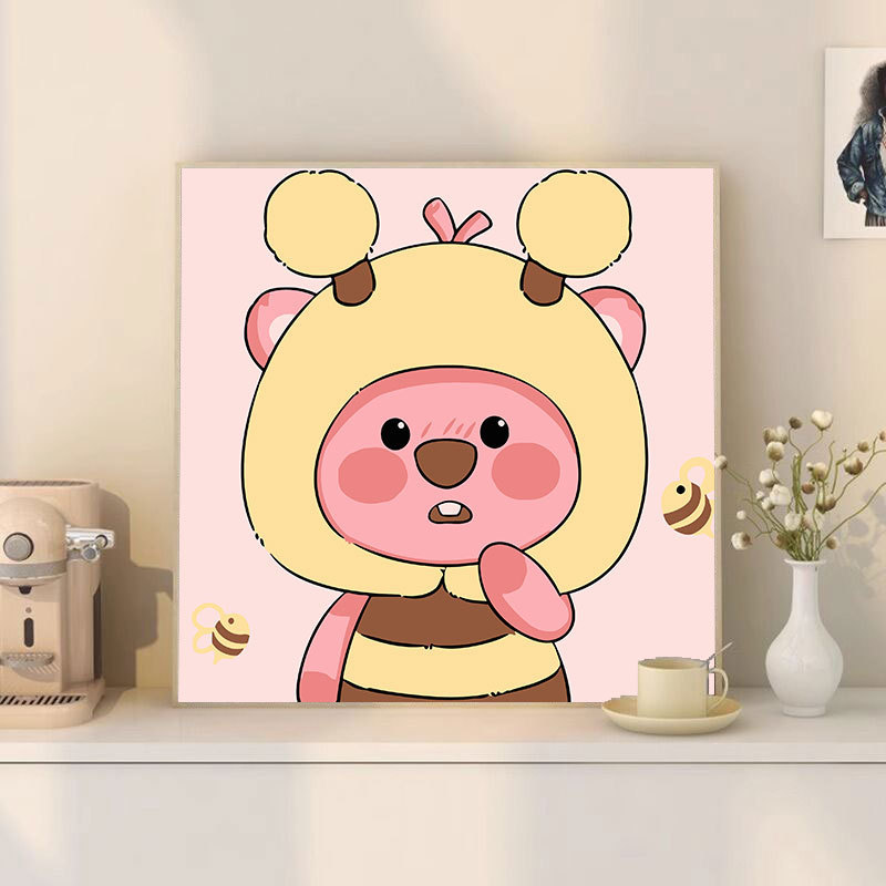 ズートピア diy デジタル油絵手描き着色ジュディニック周辺アクリル油絵メーカー卸売|undefined