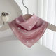 Summer Baby's Triangle Scarf Ins Thin Spring and Autumn Girls' Western Style Square Scarf Warm-Keeping Children's Headwear Headband Men's Treasure
