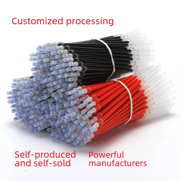 Bold 0.5mm bullet neutral pen refills full needle refills neutral pen universal replacement manufacturers wholesale