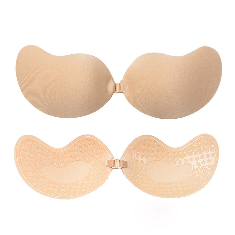 Mango-shaped breast patch silicone invisible bra patch daily use cloth breast patch thin style invisible underwear sexy invisible gathering 