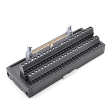 欧式端子台QMT025A通用省配线50位输出输入扩展接线大端子台批发