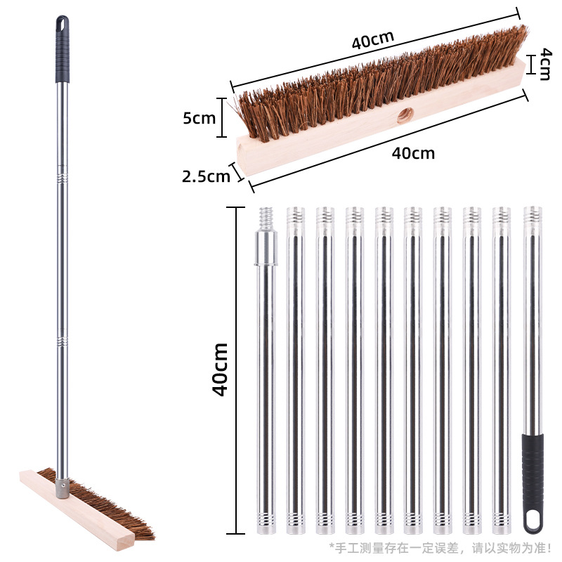 Rastrillo de hojas caídas en el techo Cepillo de limpieza de aleros al por mayor Cepillo de limpieza de hojas caídas en el techo Herramienta de limpieza de nieve Fabricantes de cepillos de limpieza de hojas caídas