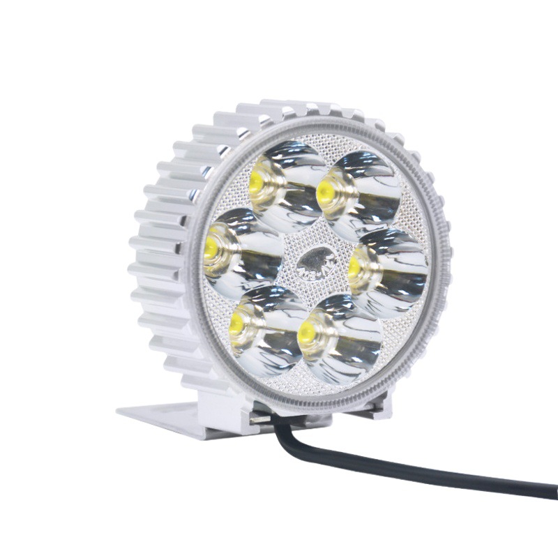 Led coche eléctrico proyector motocicleta modificado faro externo 12V 80V triciclo batería coche luz fuerte lámpara impermeable