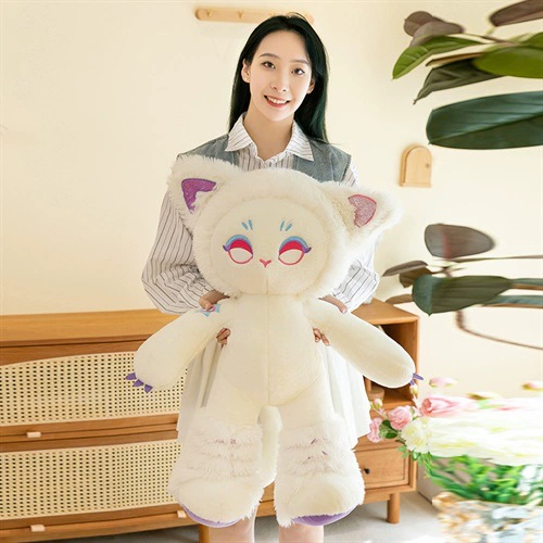 Doll for sleep, plush cartoon pillow
