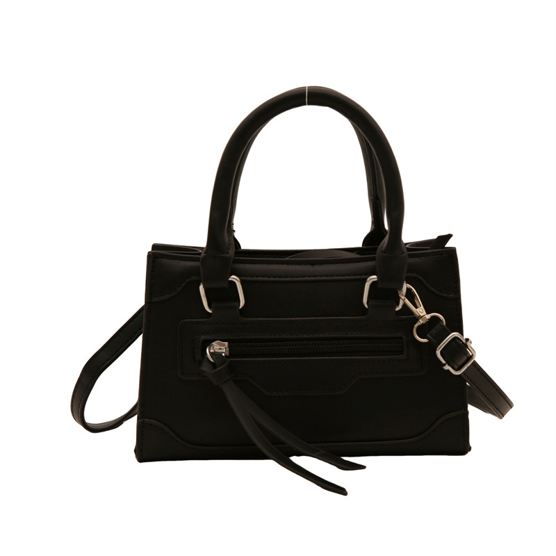 Bolso bolso femenino 2024 nuevo bolso de motocicleta retro de moda textura nicho todo fósforo bandolera