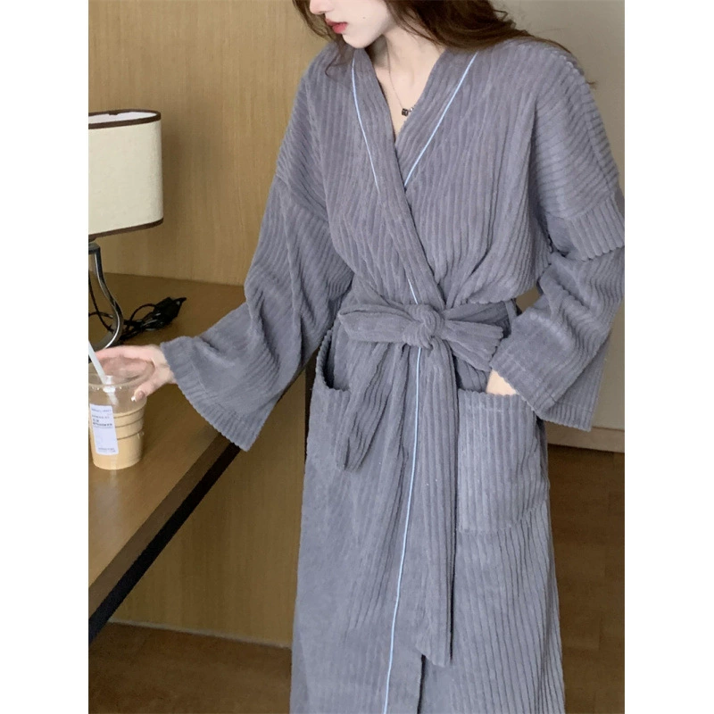 Brand pijama, comfortable bathrobe for leisure, oversize