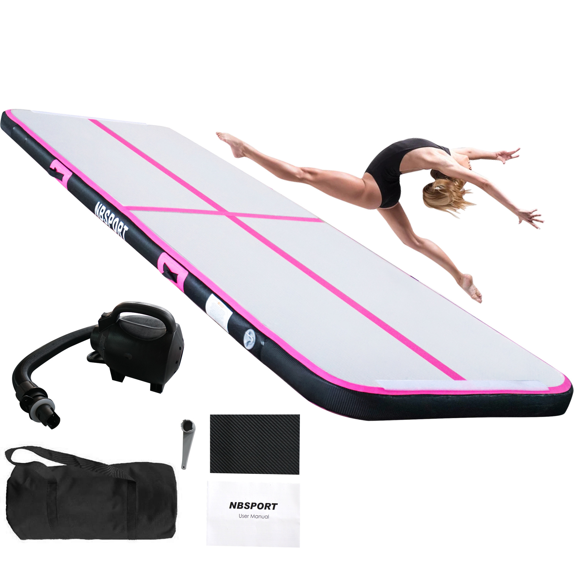 Xinfu modelo de aire esterilla de gimnasia infláble esterilla de abdominación esterilla de baile taekwondo esterilla de karate esterilla infláble fabricante