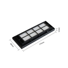 Suitable for Haier robot vacuum cleaner M3/T750B/T750WT/X770W/X775W accessories: side brush filter mesh.