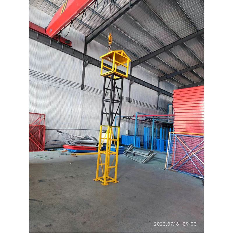 建筑工地照明灯塔料场照明塔架建筑灯架工地钢结构照明升降灯架