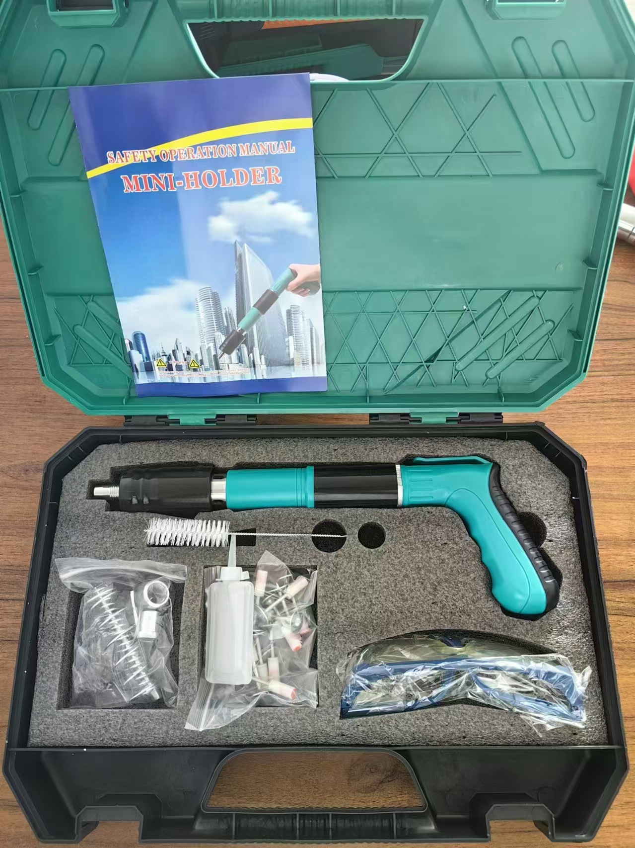Caja azul grande + 10 claves