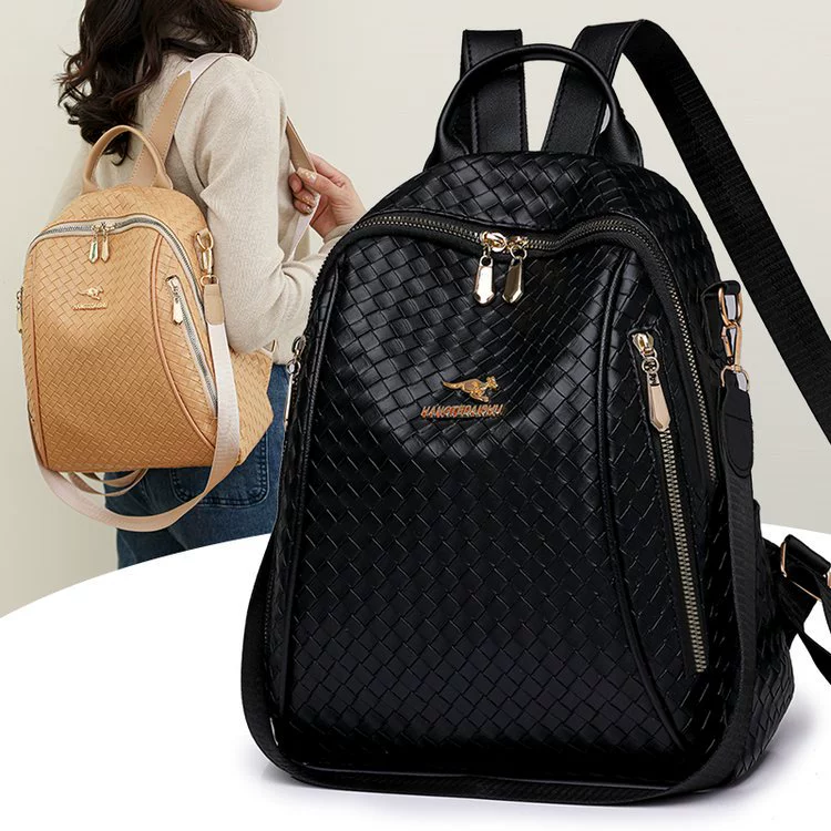 Backpack, universal fashionable capacious shoulder bag for traveling
