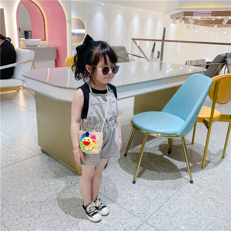 New Cartoon Cute Flowers Straw Children's Bag Wholesale Nihaojewelry display picture 18