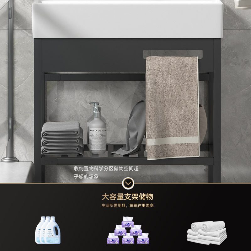 lavabo de acero inoxidable balcón lavabo tipo hogar pequeño lavabo tipo piso de soporte lavabo