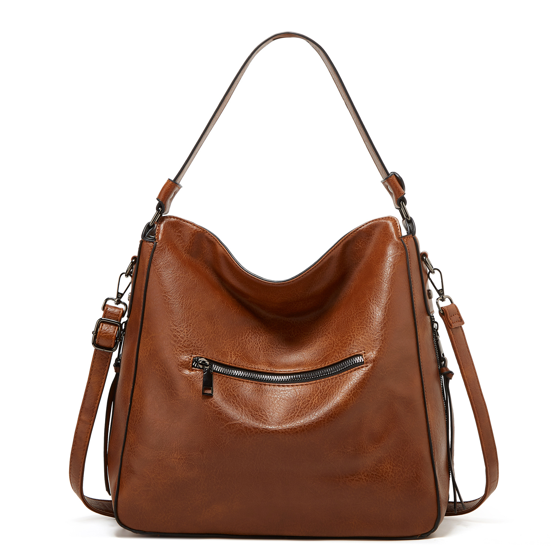 Neue Handtasche Damentasche Umhängetasche Damentasche Neue Modehandtasche Große Kapazität Einkaufstasche Europäische Einzelschulter-Umhängetasche_voghion.com
