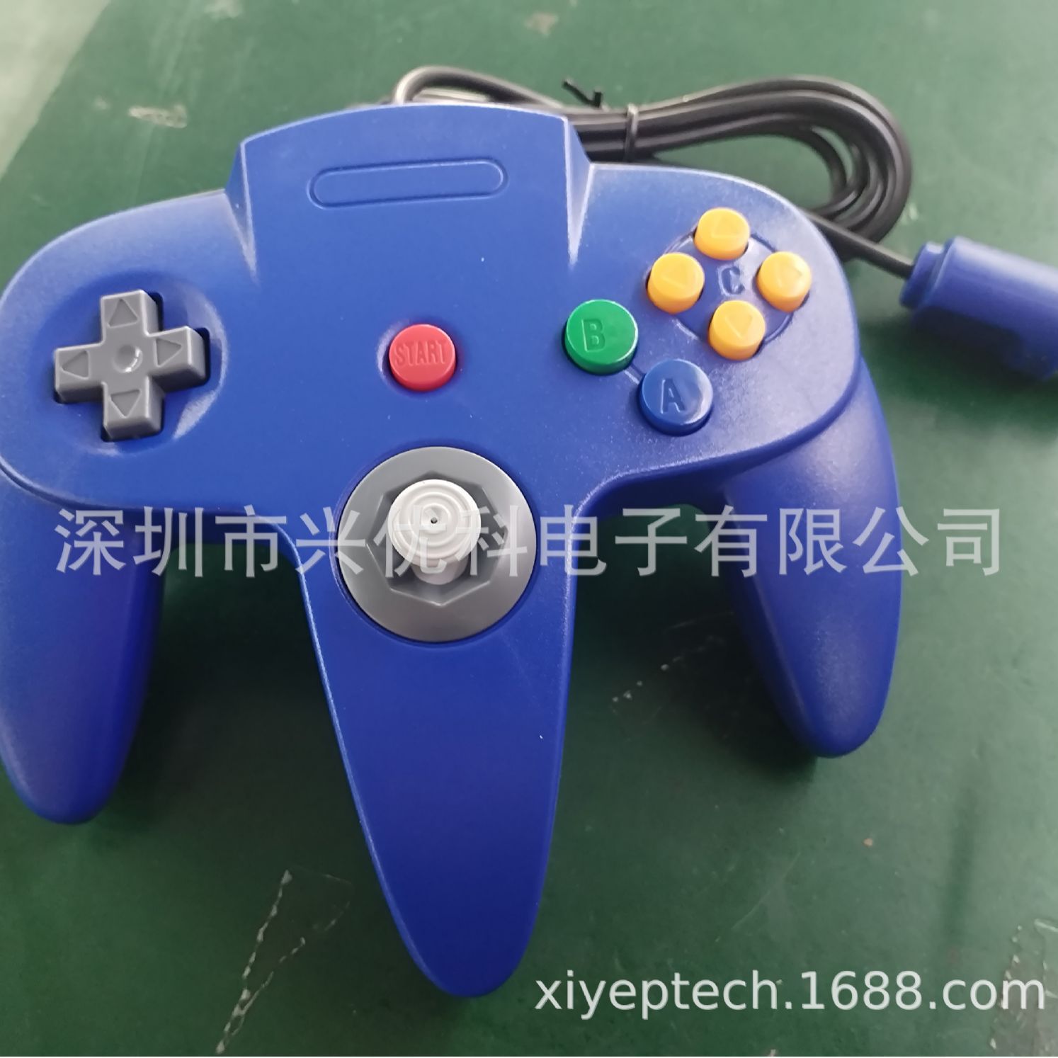 Game Factory sales classic handle N64 controller wired applicable WII host handle multicolor