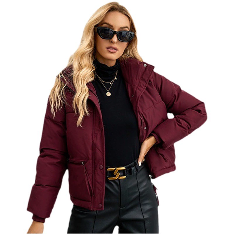 Европейский и американский стиль корейский короткий воротник