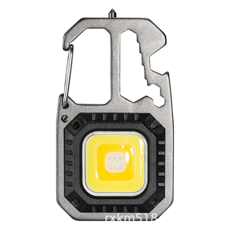 Éxito de ventas transfronterizo: linterna LED mini ultracompacta para llavero: linterna portátil ligera de alta intensidad