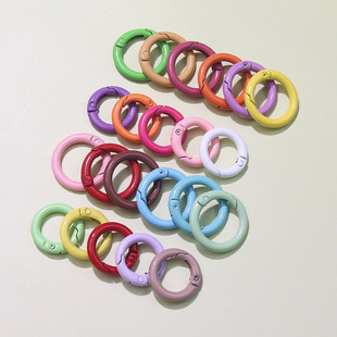 25mm��ɫ����Ȧ���وAȦ��ӿ�DIY�Ʒ����֙C�������耳�Ȧ