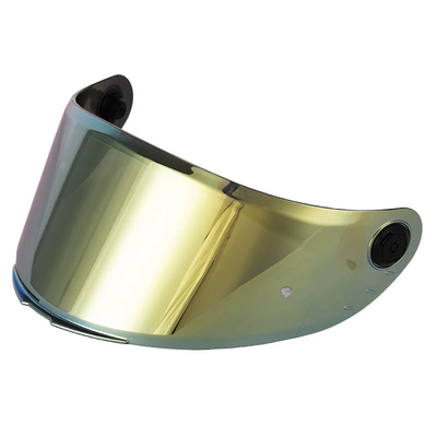 Motorcycle Helmet V14B Lens Compatible with V14-B Avenger 2S Helmet Lens Accessories Sun Protection Windproof Lens (Dəbilqə (Kaska) aksesuarları) - gold-plated-sheet
