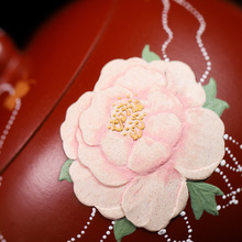 紫砂壶宜兴大红袍 手工制作彩绘西施 厂家批发 支持一件代发 寿桃