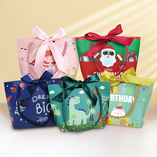 Children's Gift Bags, Mid-Autumn Festival Tote Bags, Birthday Gift Bags, Kindergarten Gift Bags, Cute Cartoon Paper Bags
