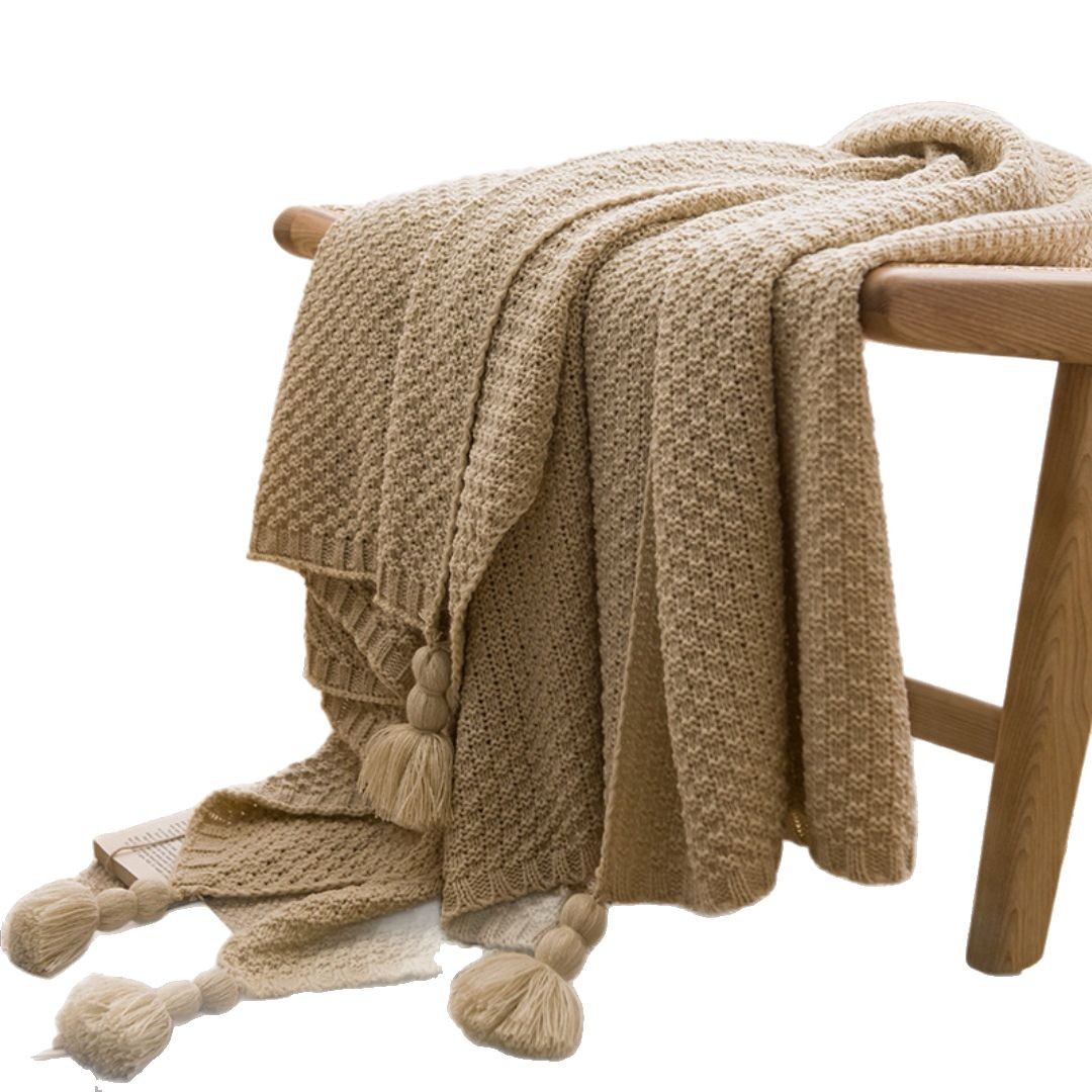 Red red con inswind mantas hechas a mano ocio almuerzo de oficina flange mantas de sofá simple cama bandera mantas de cola de cama